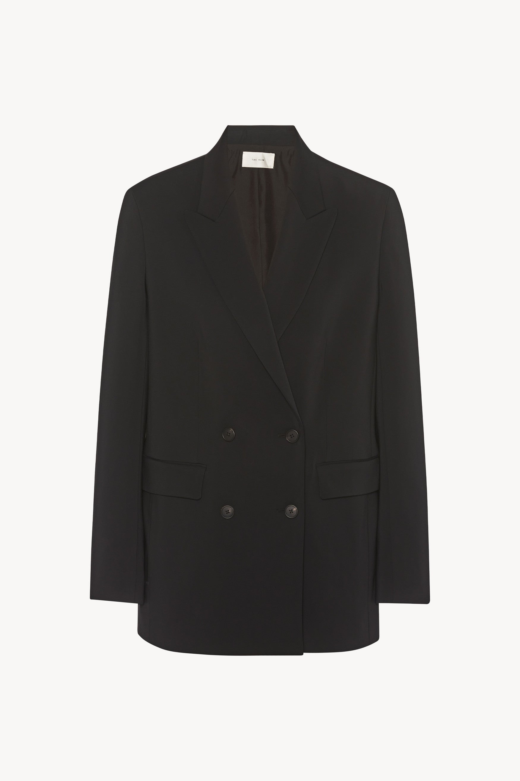 Tristana Jacket Black in Viscose – The Row