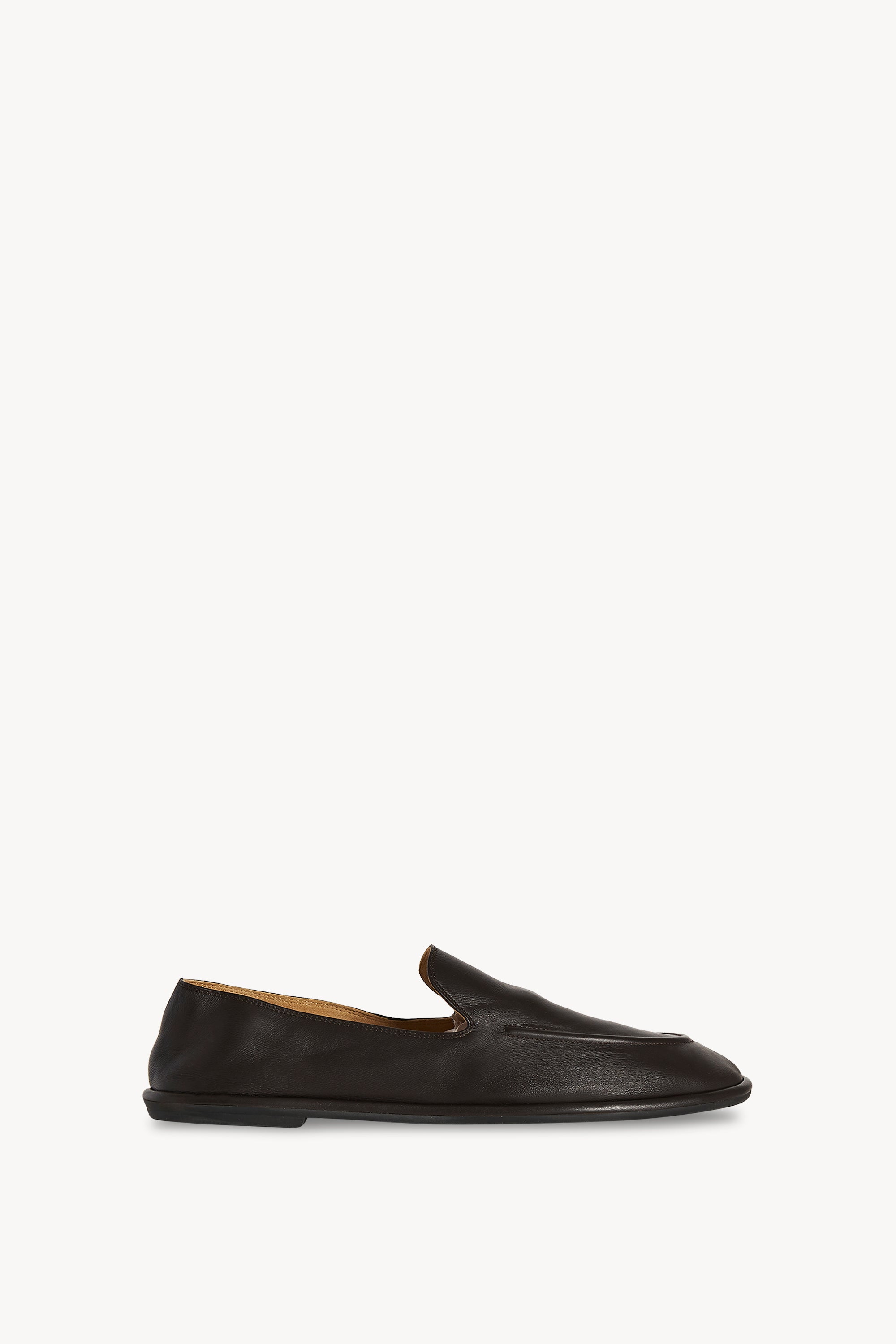 Canal Loafer Black in Leather – The Row