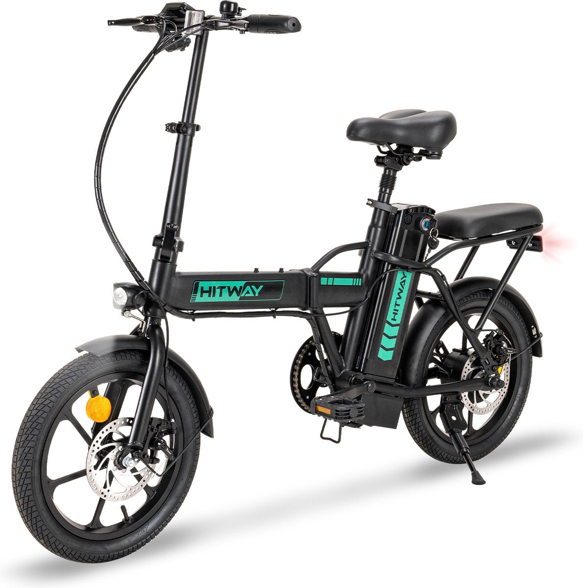 makkelijk te gebruiken Editor koper Hitway BK5 Elektrische Fiets | Opvouwbare E-bike | 16 Inch | 250W Moto –  Jrboards