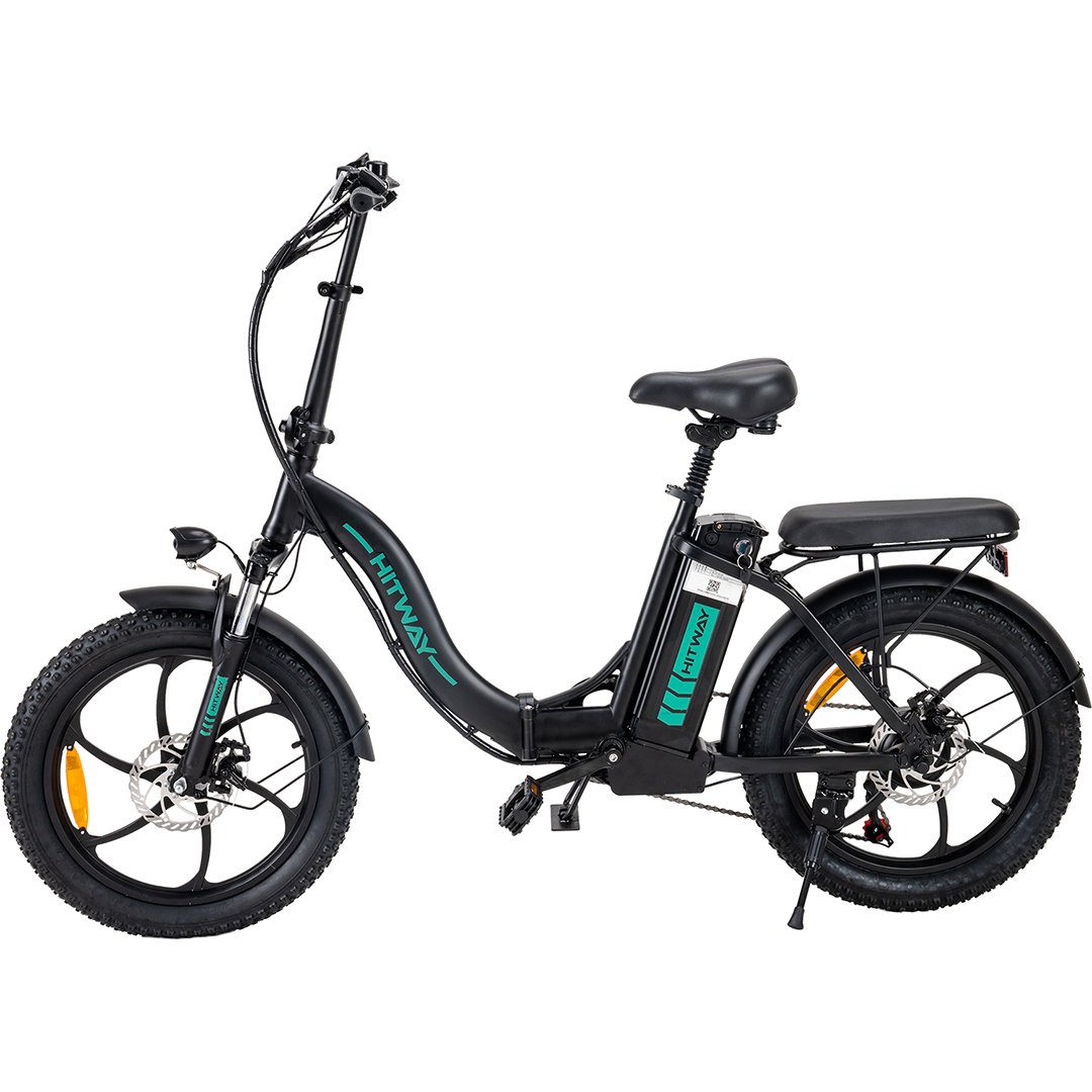 focus avond traagheid Hitway BK6S Elektrische Fiets | Opvouwbare E-bike | 20 Inch Fat Tire | –  Jrboards