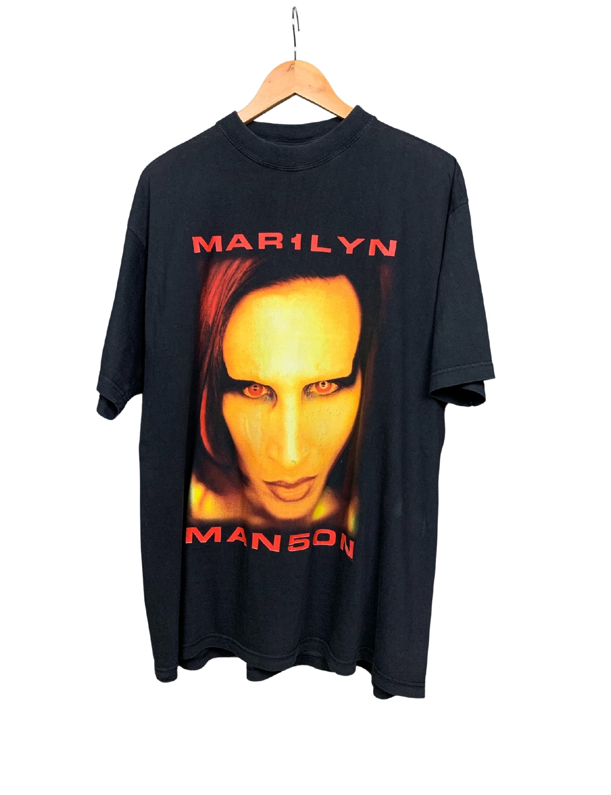 90s Marilyn Manson 1998年 マリリンマンソン L Tシャツ身幅約55cm ...