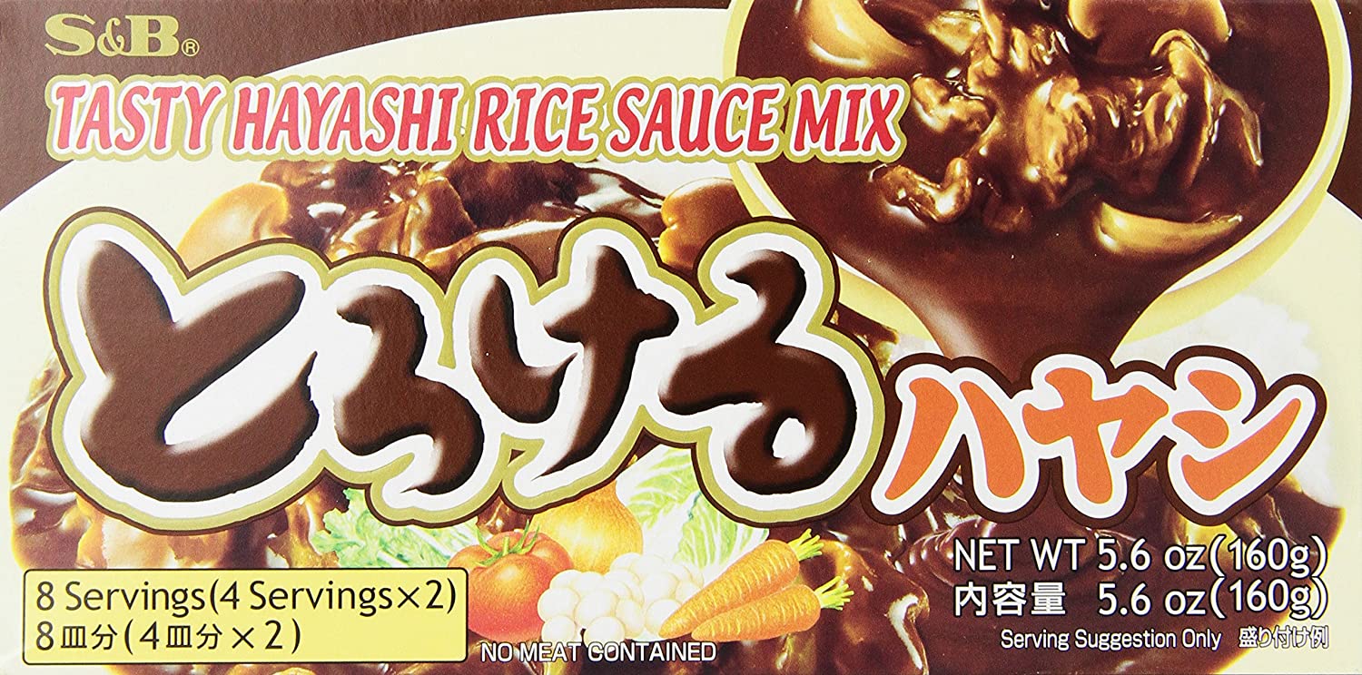 S & B Rice Sauce Mix, Tasty Hayashi