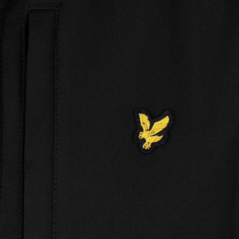 lyle & scott shell jacket zomerjas zwart