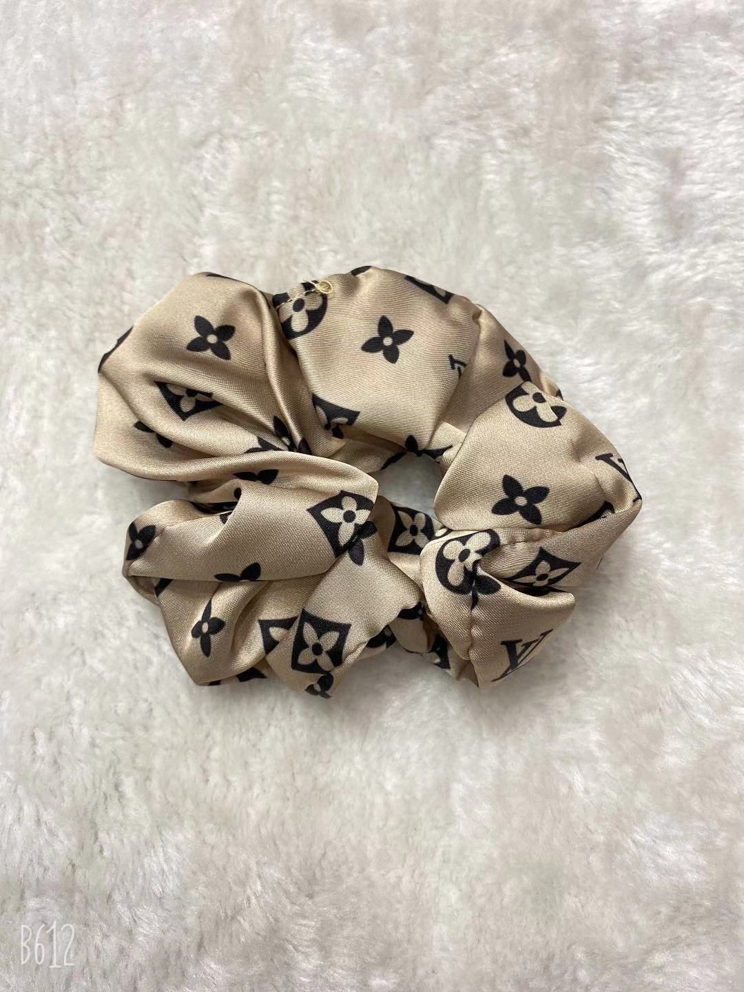 Coco Designer LV Scrunchie – Trendy Halos