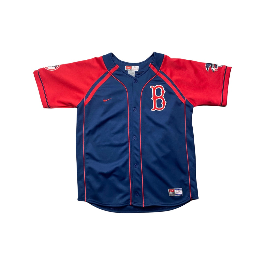 春先取りの RED BOSTON MLB ナイキ SOX Jersey VARITEK 33 ウェア