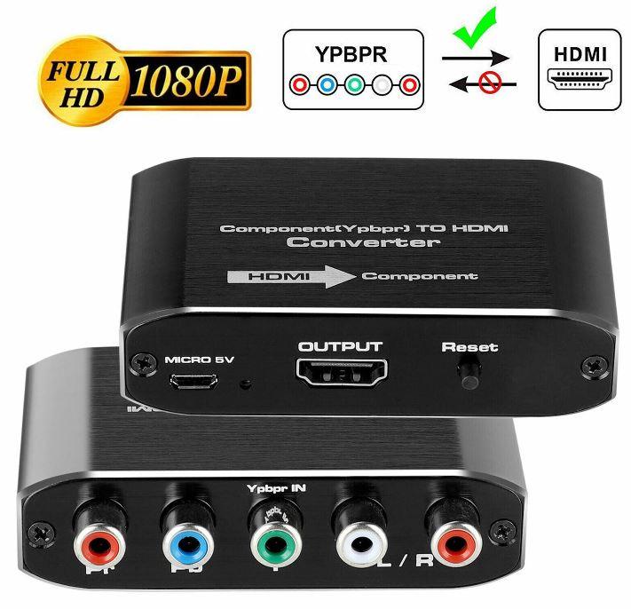 Component to HDMI Converter RGB to HDMI Converter 4K Video