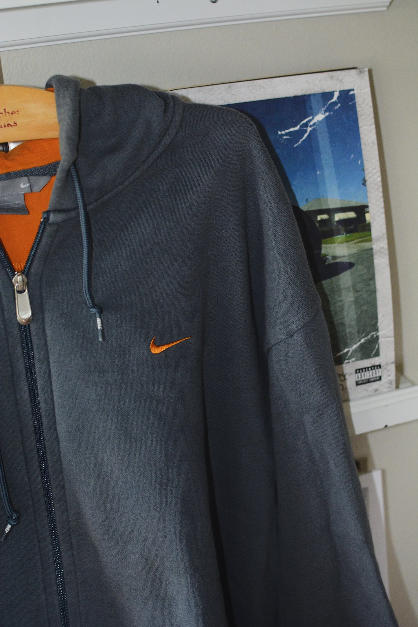 Y2K Nike Zip-Up Hoodie