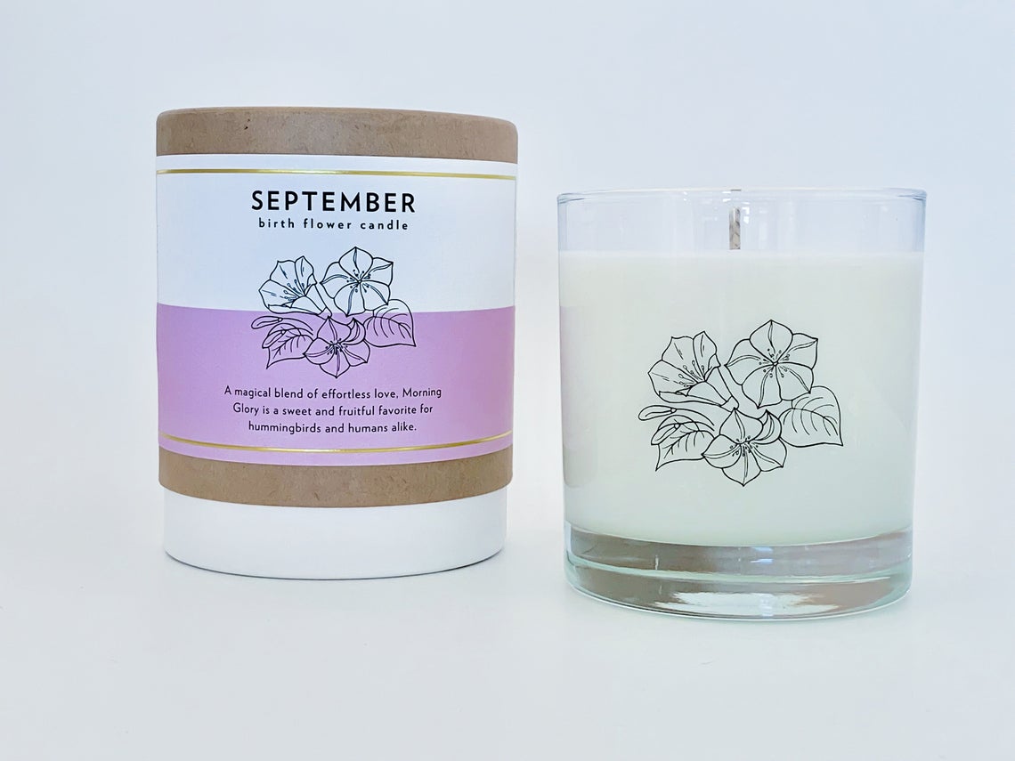 September birth month candle