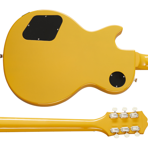 epiphone les paul junior yellow