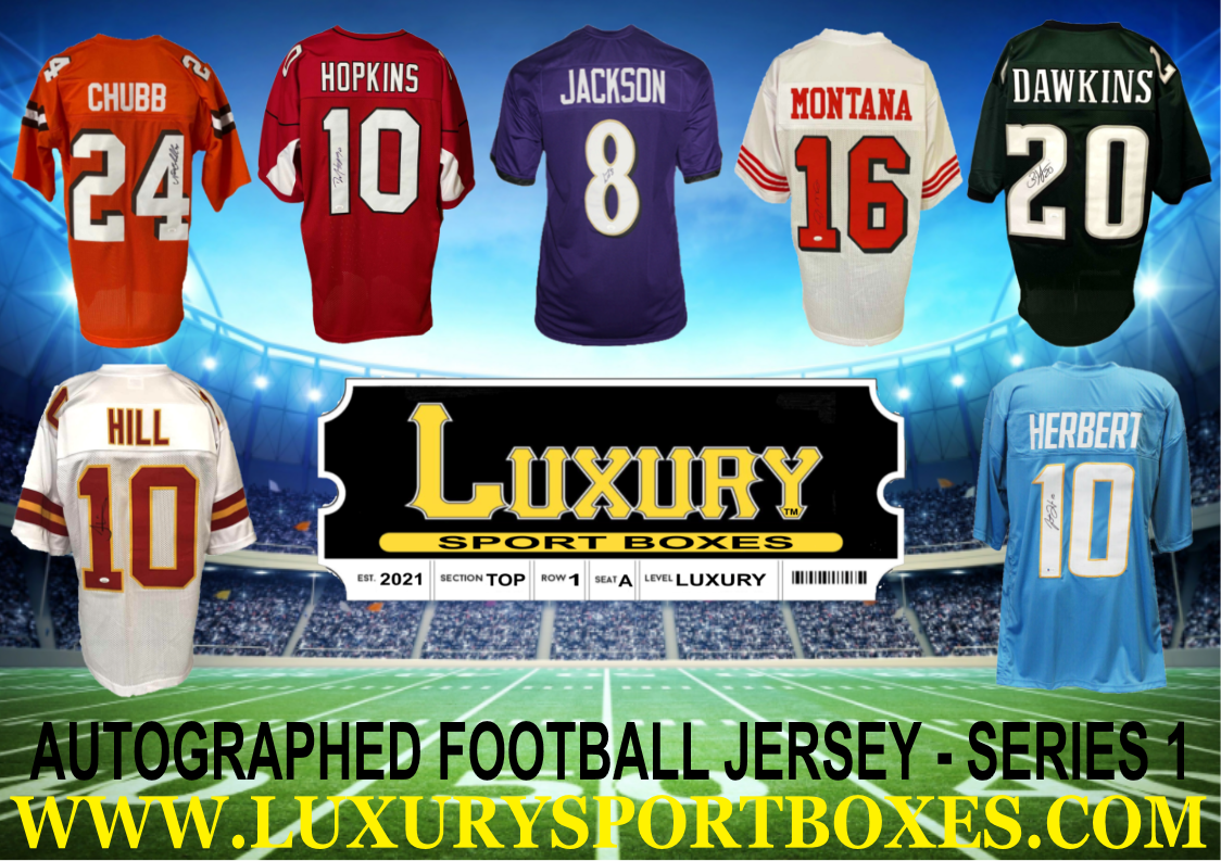 autographed football jerseys