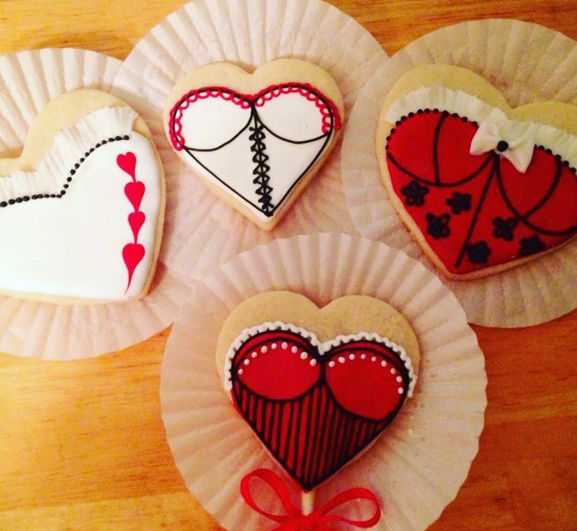 Beginner Cookie Workshop - Valentine Corset Cookies Class