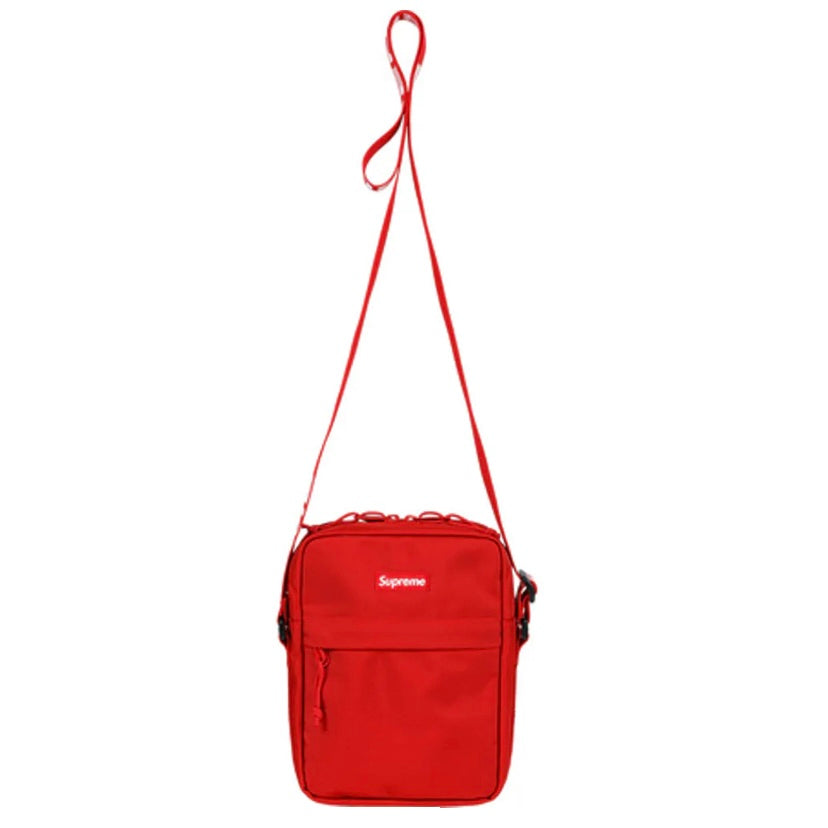 red supreme side bag