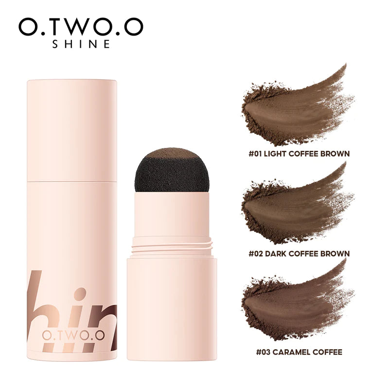 O.TWO.O Pó de Sobrancelha Multi Uso KIT - 01 LIGHT COFFEE BROWN
