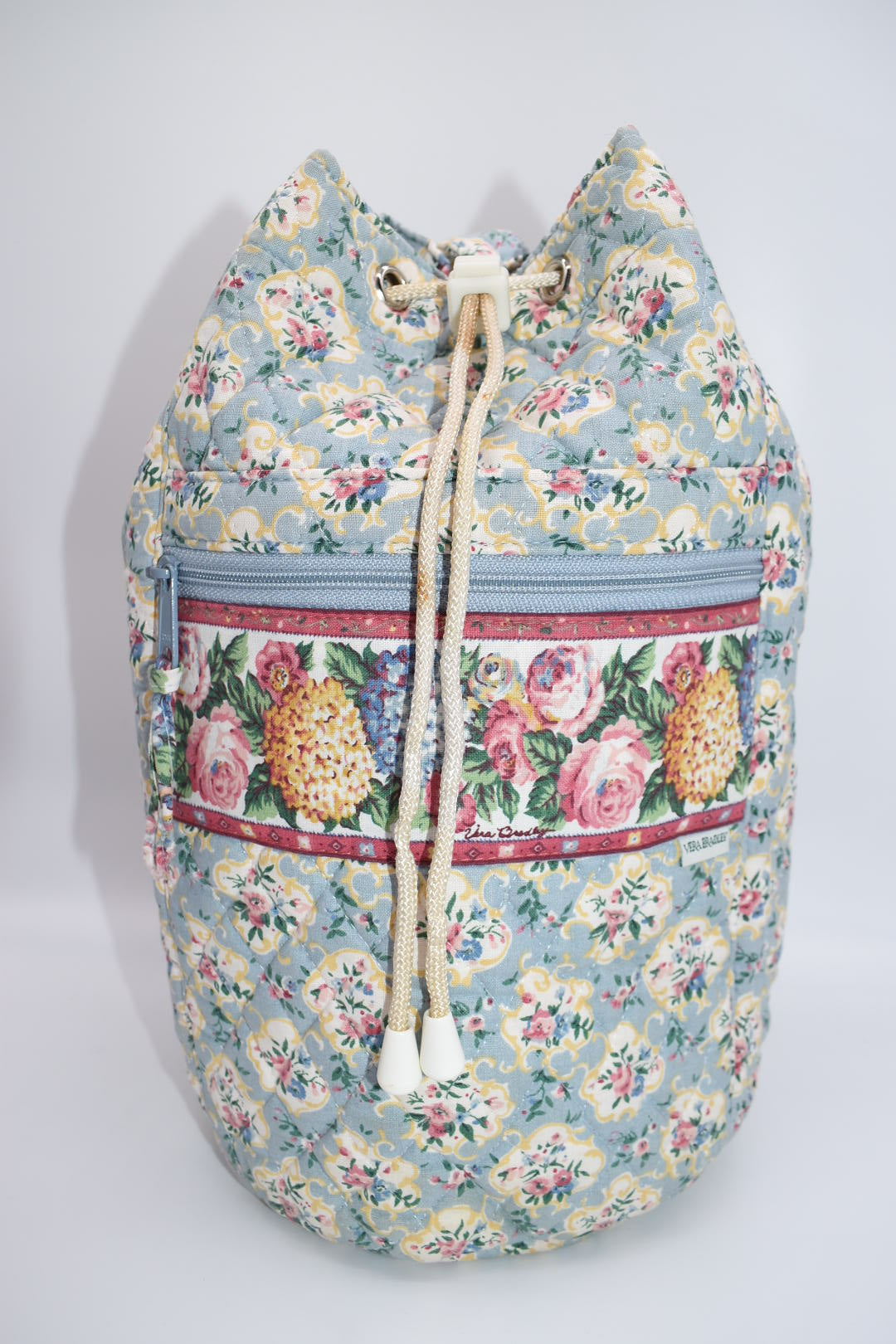 Vintage Bradley Sling Bag "Pastel Blue" Pattern – Pink Standard