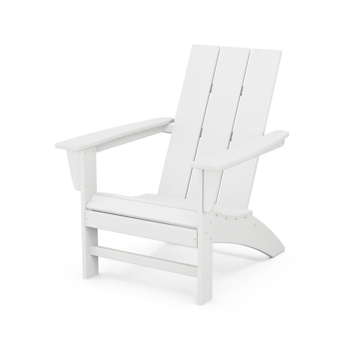 POLYWOOD AD420GY Modern Adirondack Chair Slate Grey 