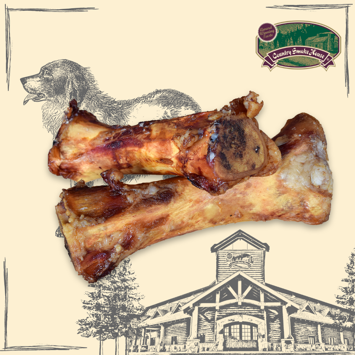 are smoked beef bones safe for dogs