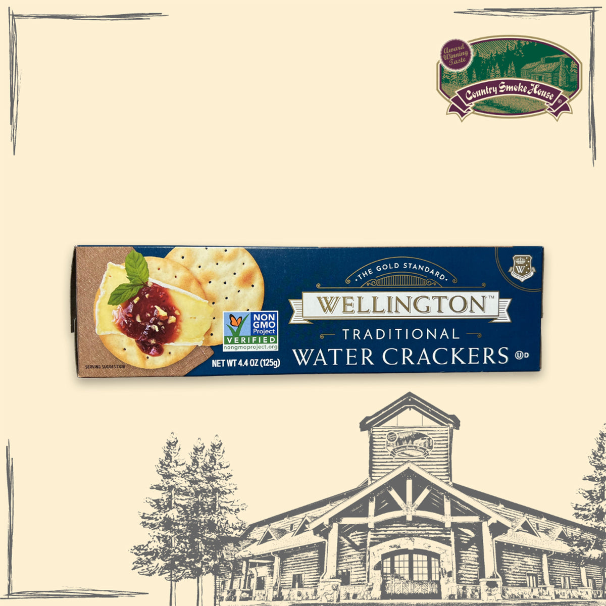 Wellington Traditional Water Crackers Country Smoke House