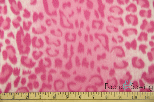 Leopard Grrr-adient Anti-Pill Polar Fleece Fabric Polyester 13 Oz 58-60