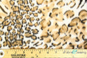 Leopard Grrr-adient Tan Anti-Pill Polar Fleece Plush Fabric 13Oz 58-60