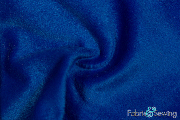 Royal Blue Velboa Plush Faux Fake Fur