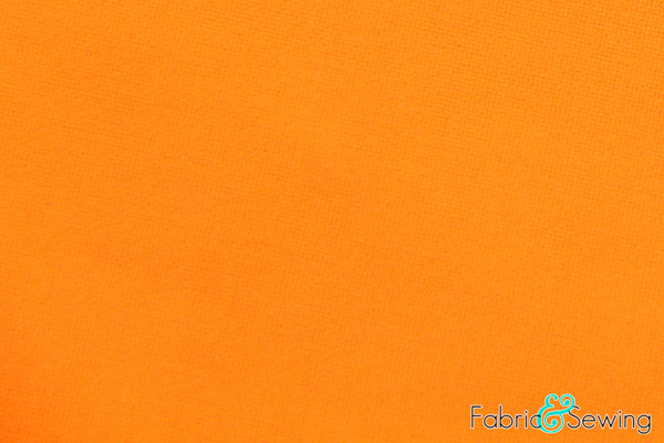 Light Orange Soccer Jersey Fabric 7.5 Oz Polyester 58-60