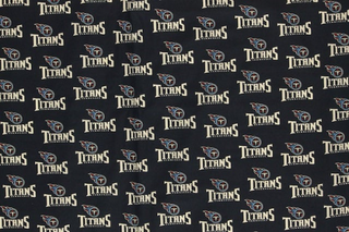 Tennessee Titans Football Navy Sheeting Fabric Cotton 5 Oz 58-60