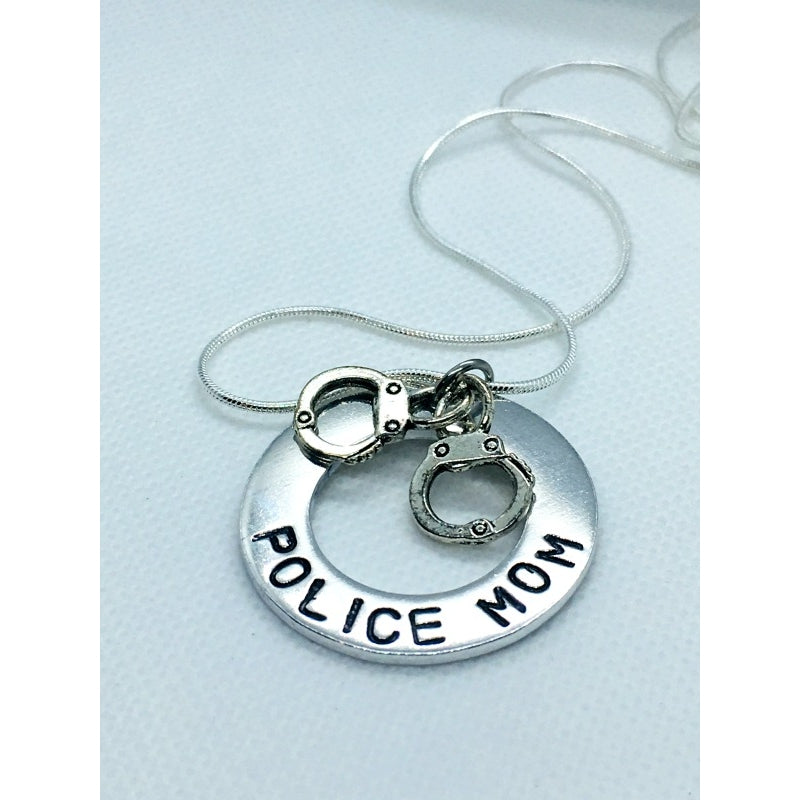 police mom necklace