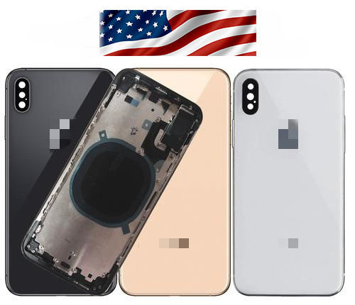 Back Glass Full Assembly Rear Housing For iPhone XS