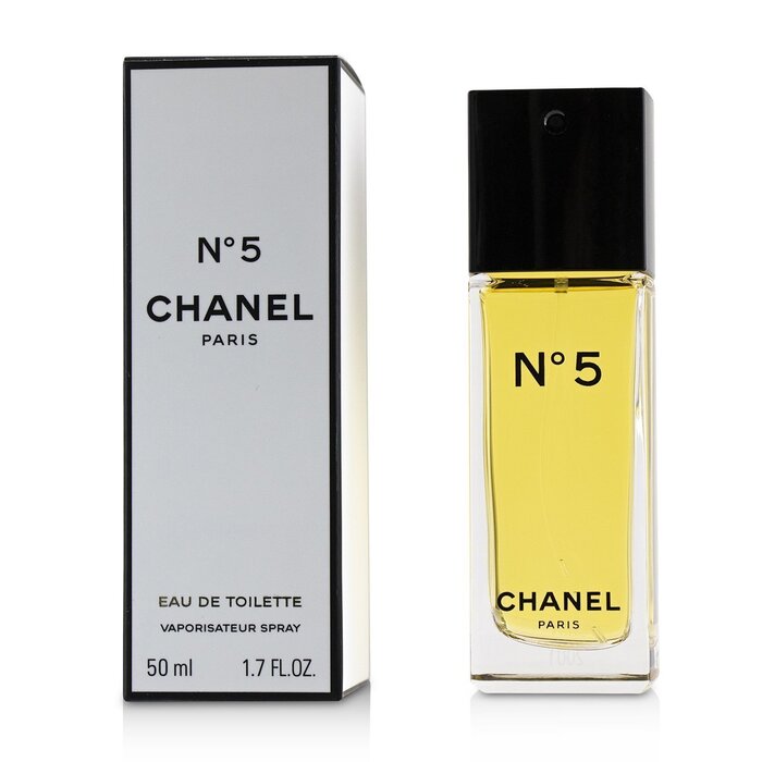 overzee toewijzing Egypte Chanel #5 Eau De Toilette Spray Non-Refillable 50ml/1.7oz