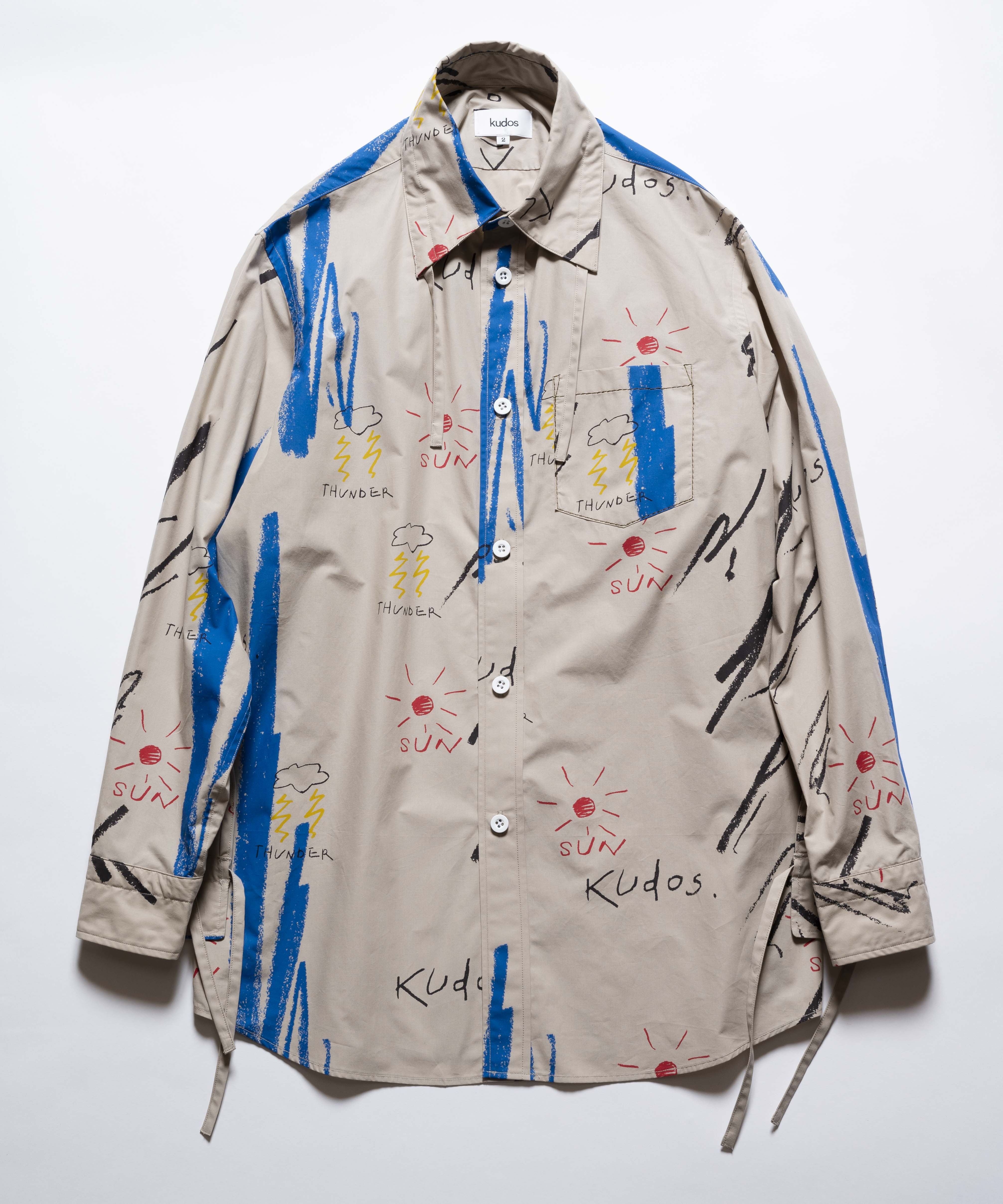 kudos COLLAR STRINGS SHIRT