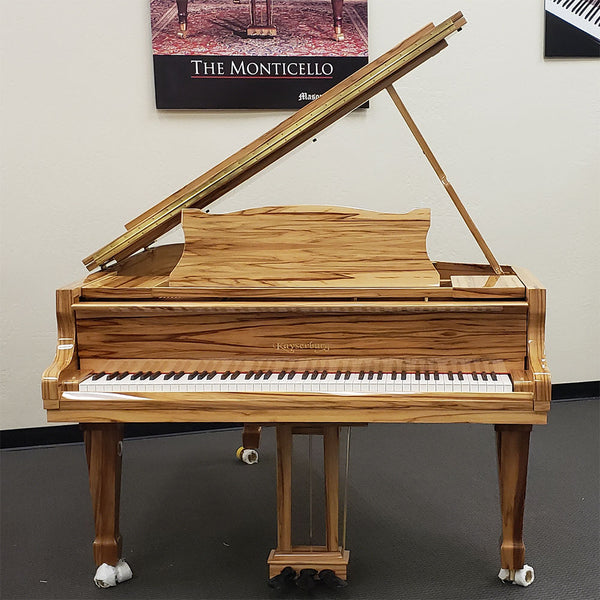 Kayserburg | Green Apple | Exotic Wood Venner Piano 5'11" – Piano The Arizona Piano