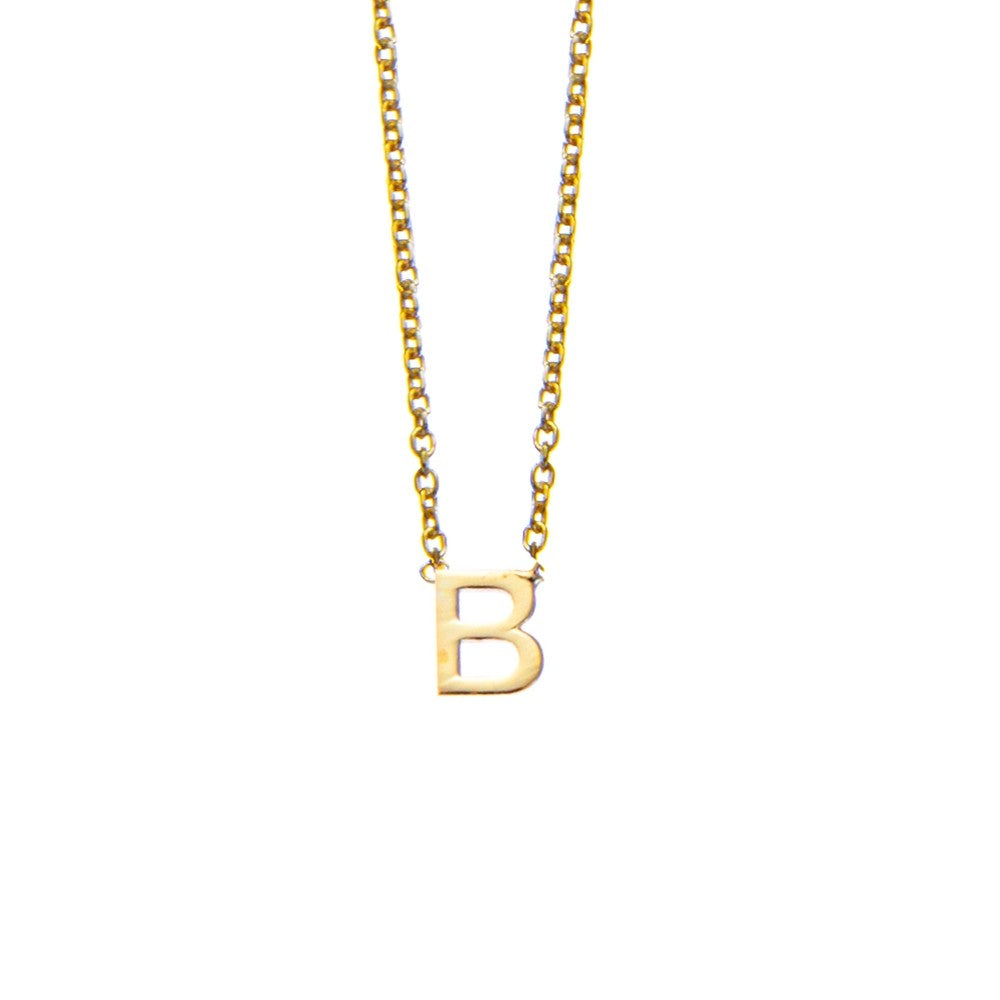 letter b gold