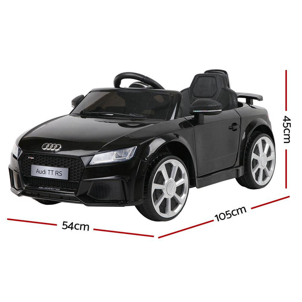 ride on audi tt rs 12v