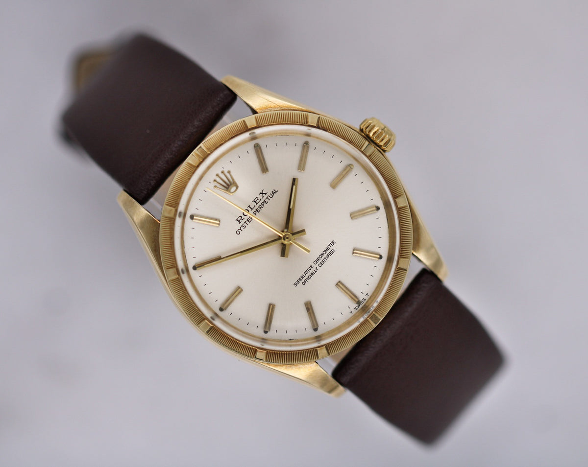 Vintage Oyster Perpetual Gold Case Ref.1003 c.1970.