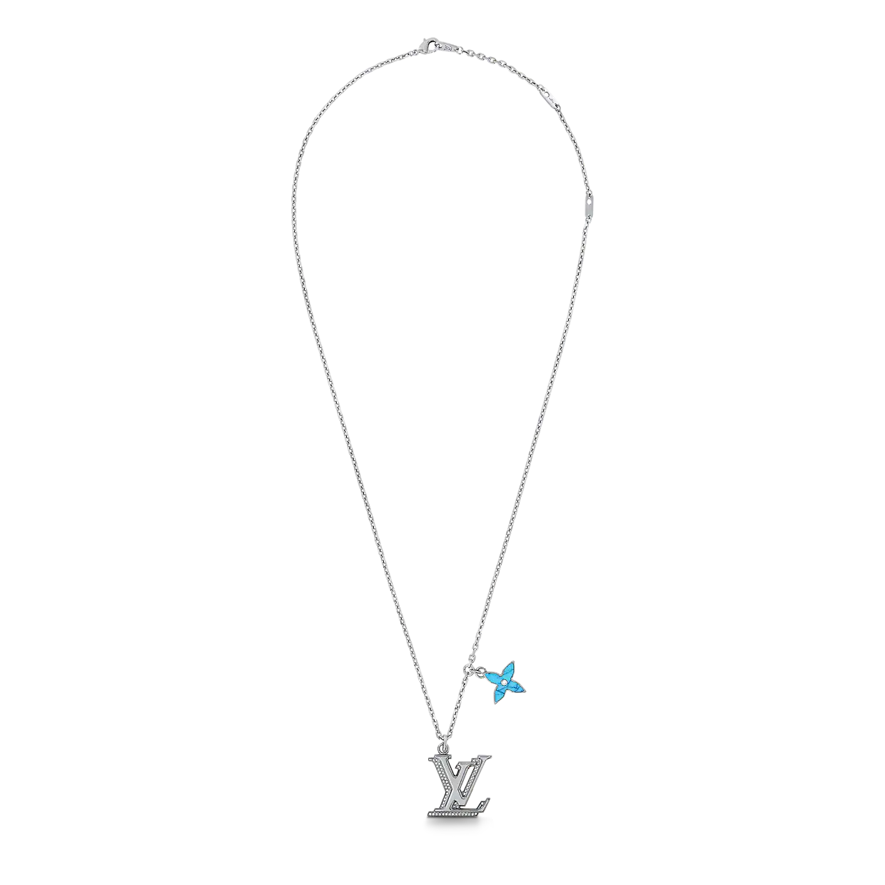 LV Initials Necklace