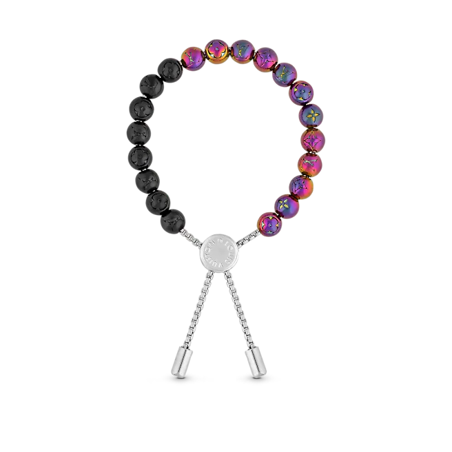 LV Monogram Colors Pearls Bracelet