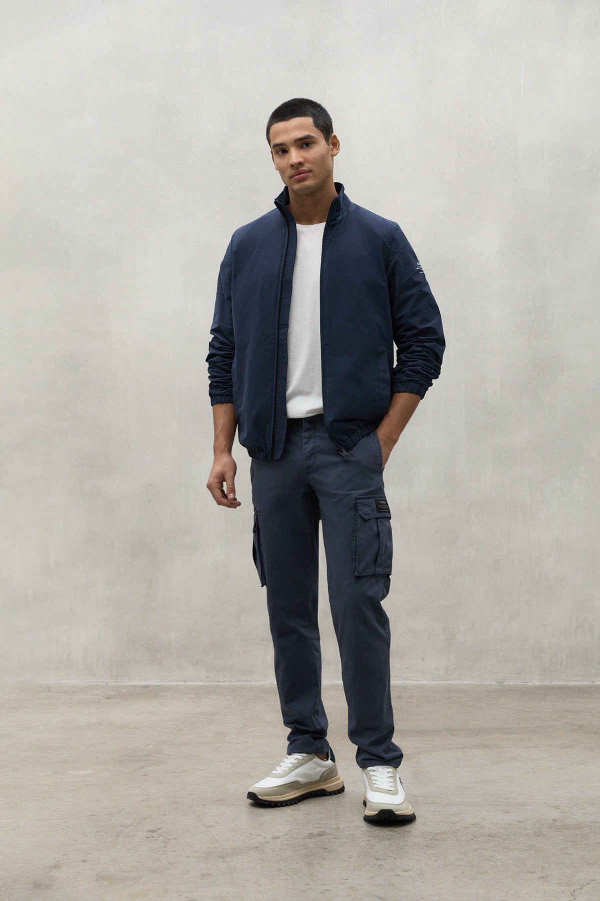 NAVY BLUE SEEDOR JACKET