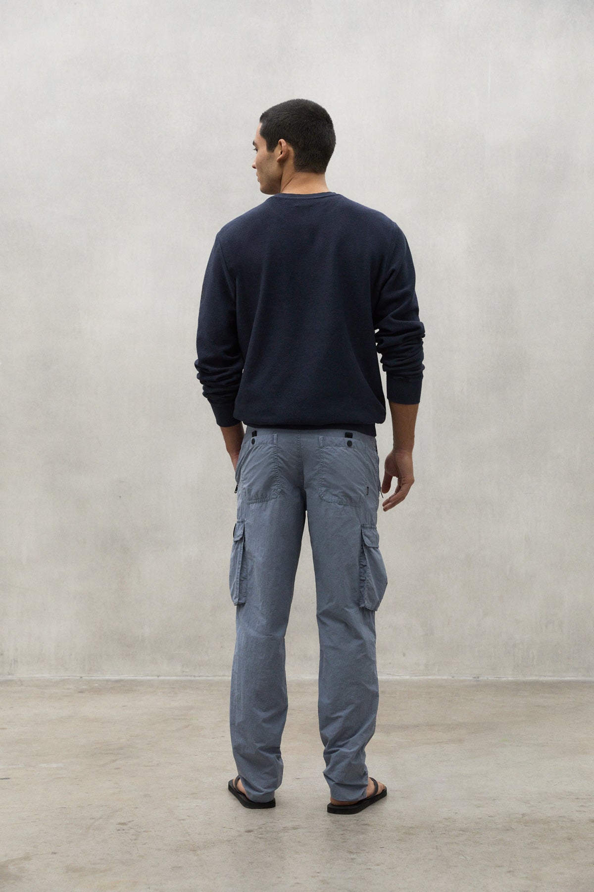 DARK GREY ALISTE CARGO PANTS