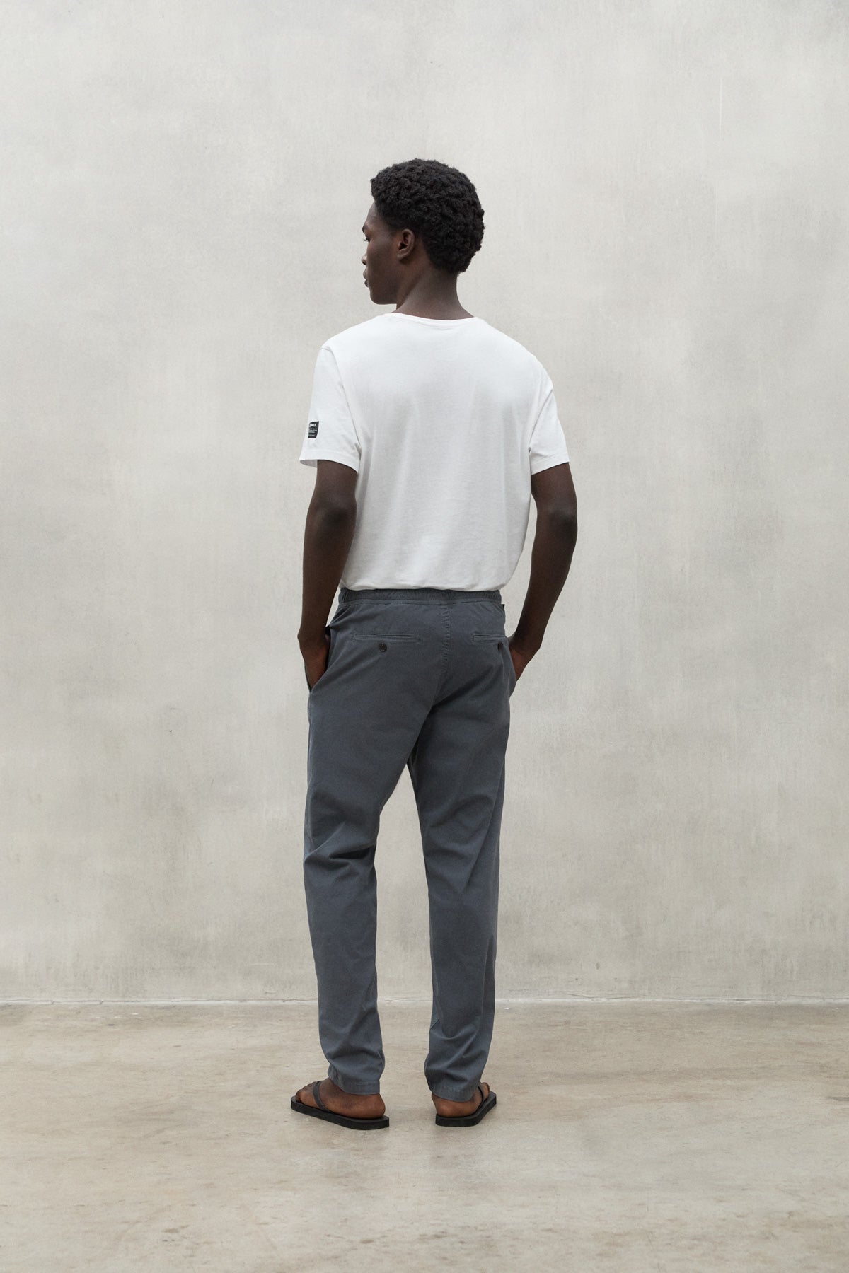 GREY ETHICA TROUSERS