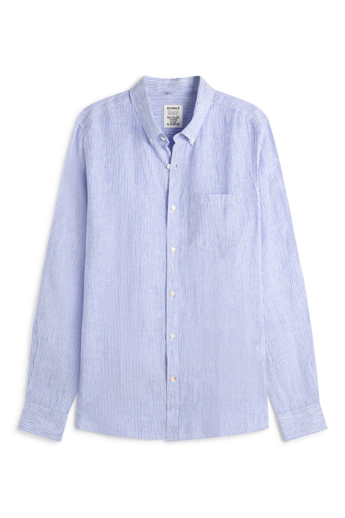 BLUE ADAN LINEN SHIRT