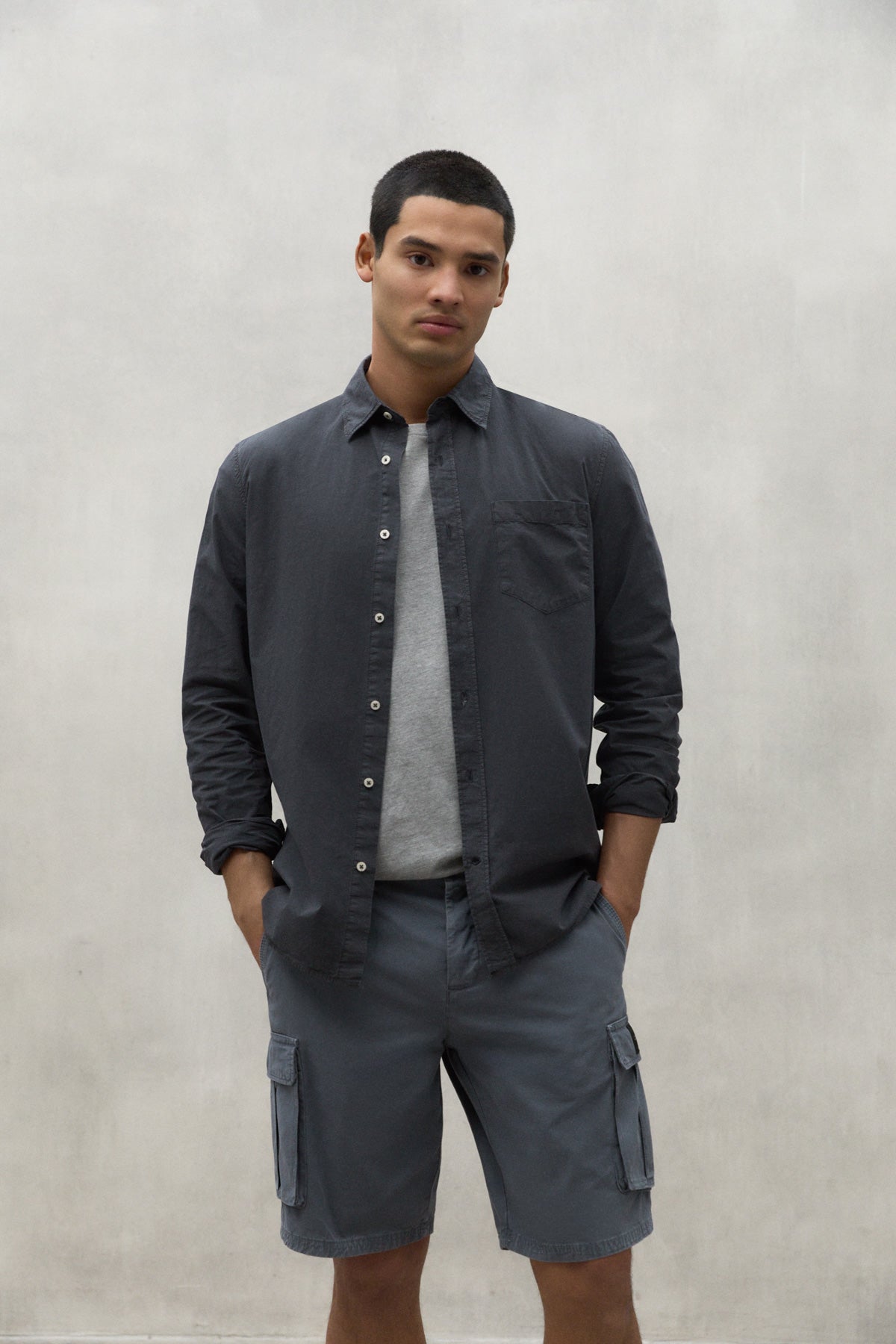 DARK GREY ERNESTO SHIRT