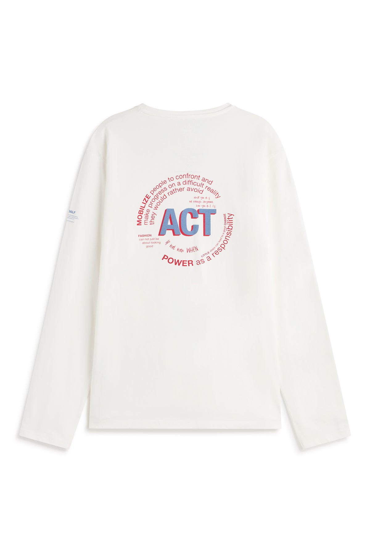 WHITE ACT T-SHIRT