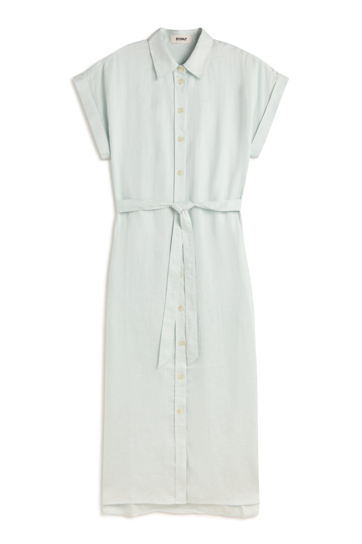 BLUE AMATISTA LINEN DRESS