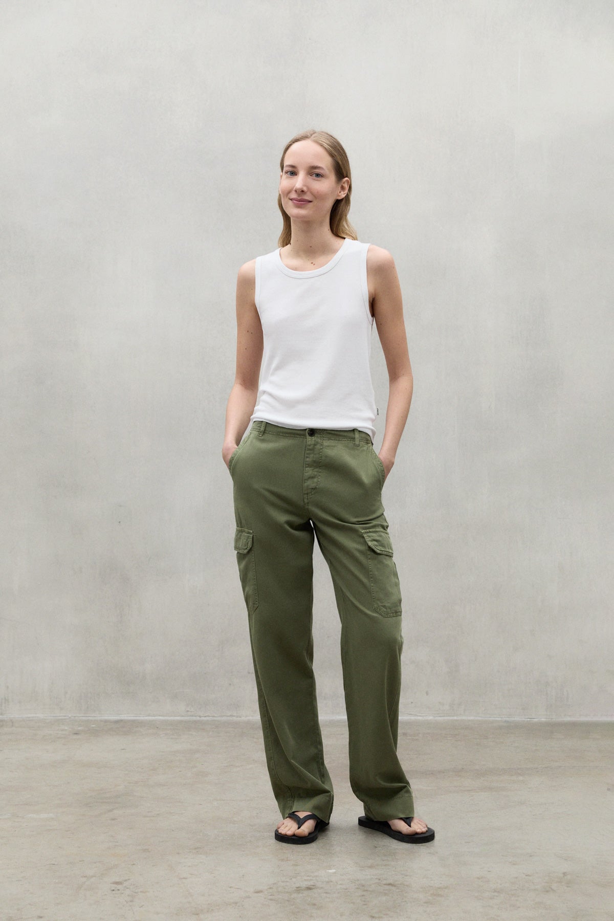 GREEN MARY TROUSERS