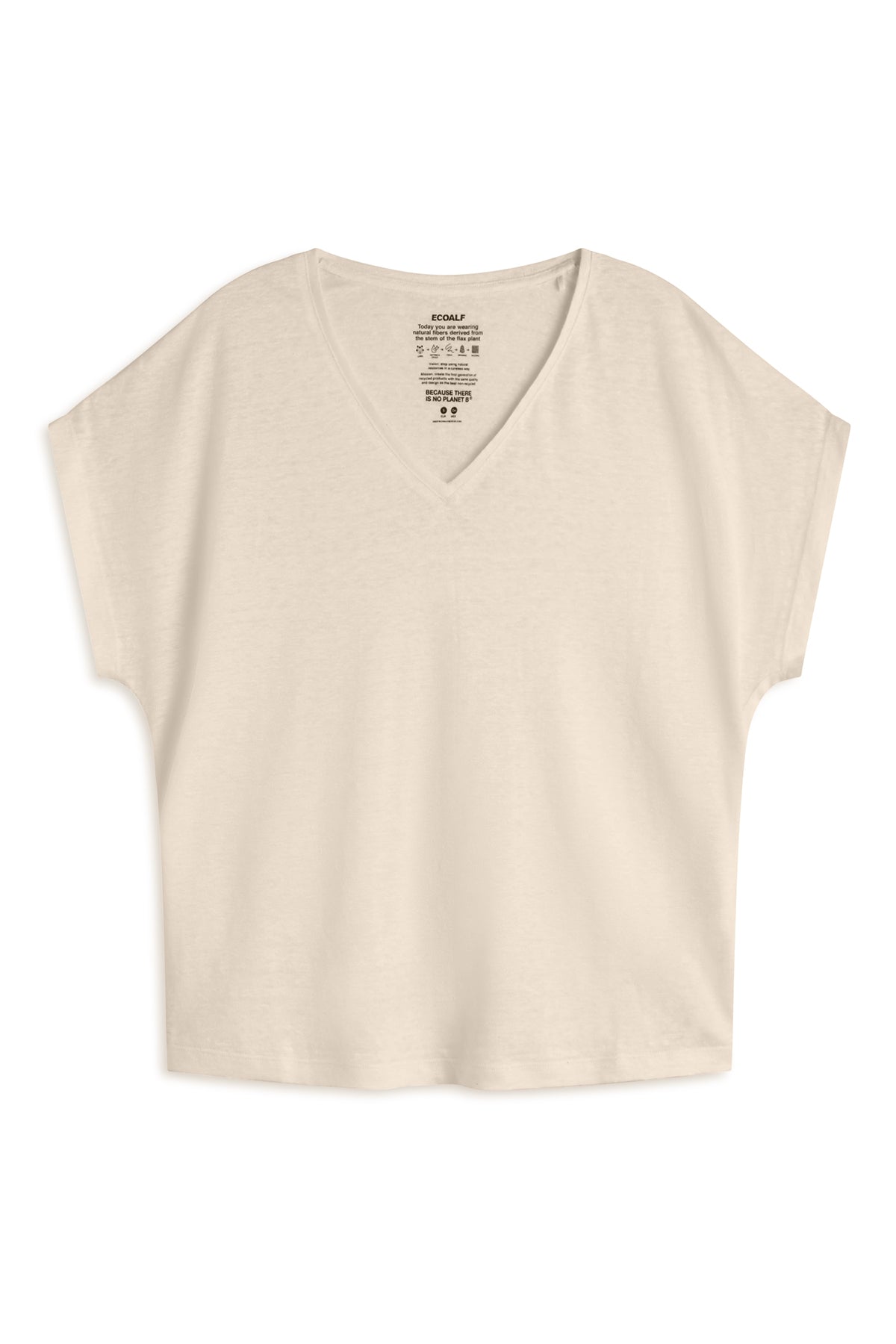 CAMISETA DE LINO ARENDAL BEIGE