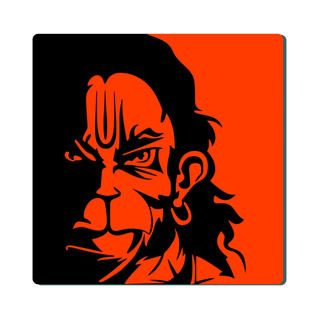 Hanuman Vector Art Wall Decor – GoofyShop.in