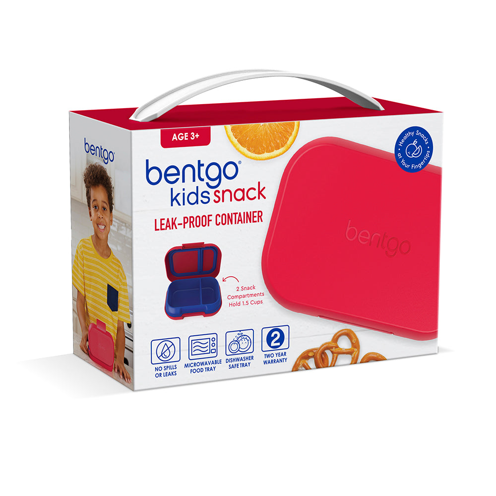 Bentgo Kids Snack Container - Red/Royal