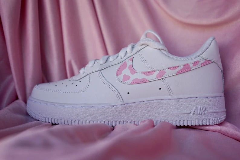 pink accent air force 1