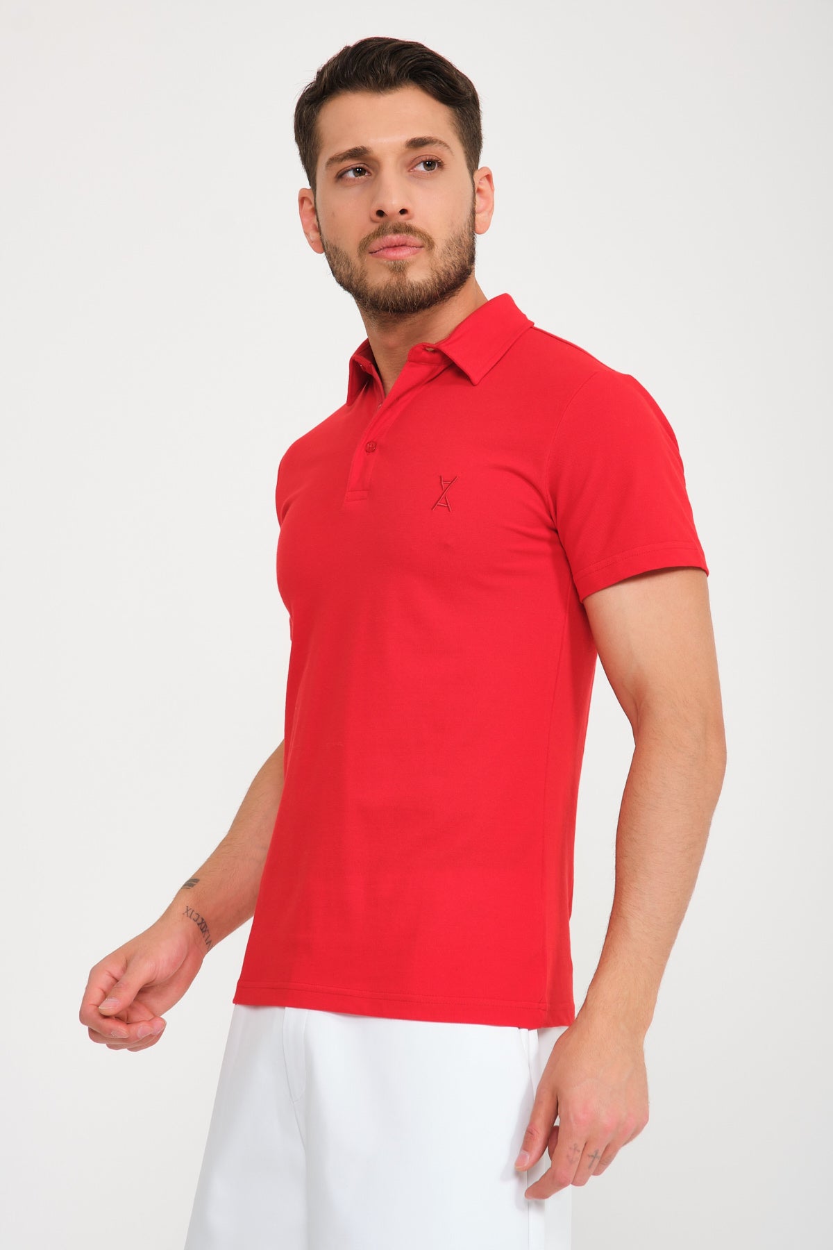 puma red polo