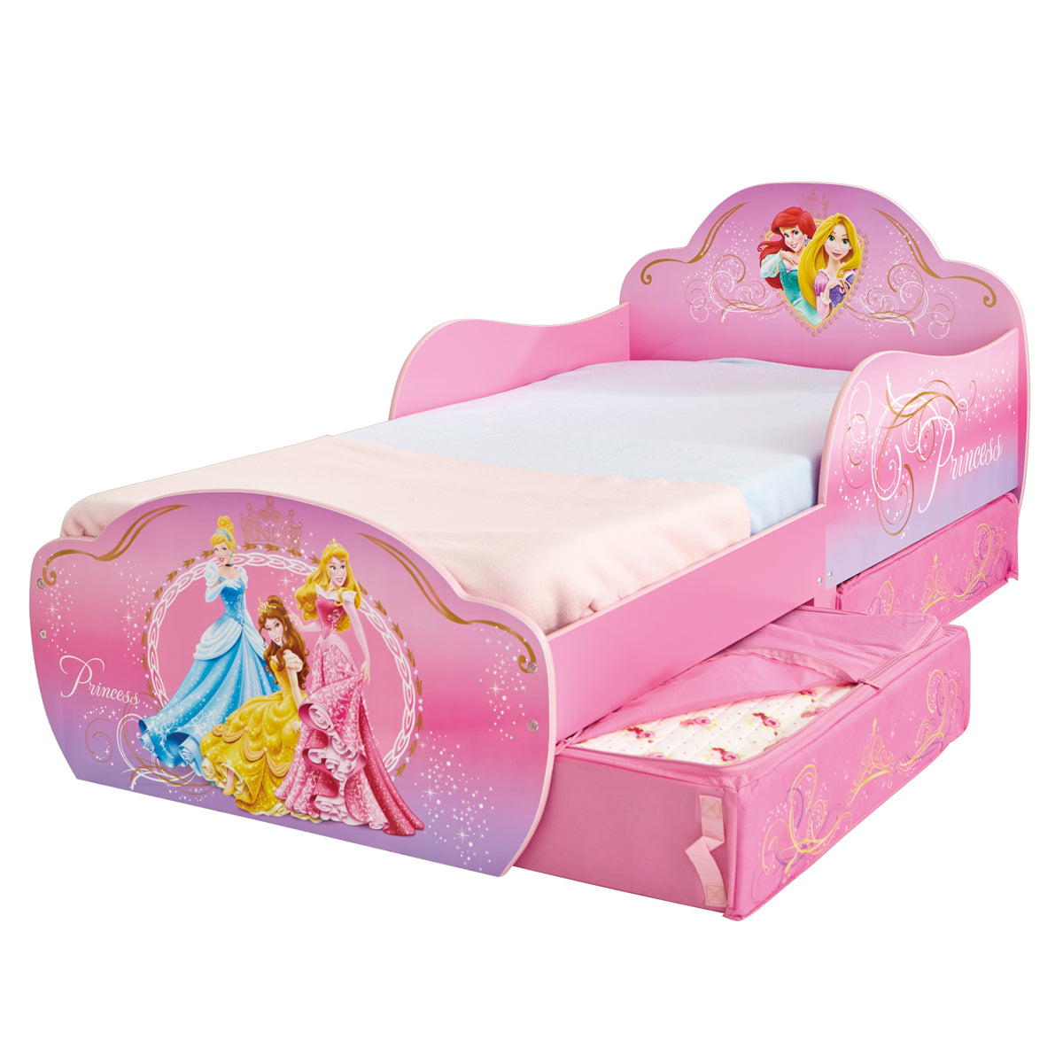 grip vuilnis verlies uzelf Disney Princess Kids Toddler Bed